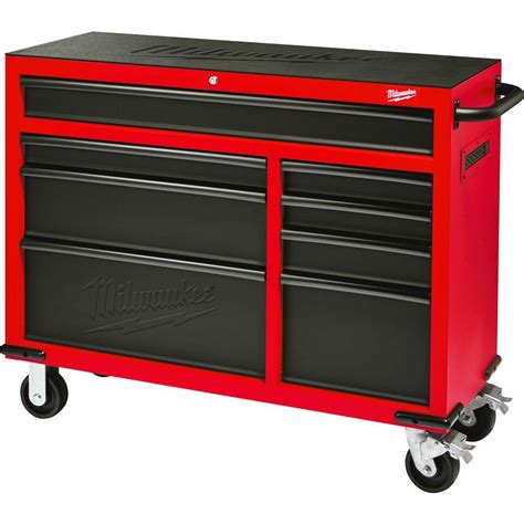 milwaukee 8-drawer rolling steel storage cabinet|milwaukee steel storage cabinet.